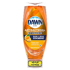 Dawn Ultra Antibacterial Ez-Squeeze Orange Scent Dishwashing Liquid, 22 fl oz
