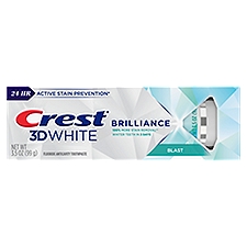 Crest 3D White Brilliance Blast Fluoride Anticavity Toothpaste, 3.5 oz