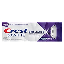 Crest 3D White Brilliance Luminous Purple Fluoride Anticavity Toothpaste, 3.5 oz