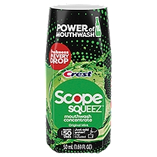 Crest Scope Squeez Original Mint Mouthwash Concentrate, 1.69 fl oz