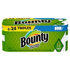 Bounty Select-A-Size Triple Rolls Paper Towels, 8 count