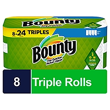 Bounty Select-A-Size Triple Rolls Paper Towels, 8 count, 10.8 Each