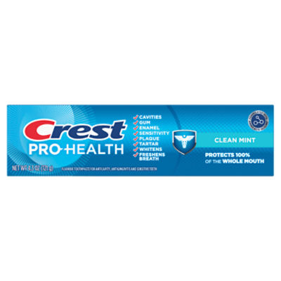 Crest Pro-Health Clean Mint Fluoride Toothpaste, 4.3 oz