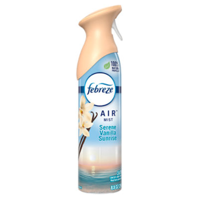 Febreze Air Mist Serene Vanilla Sunrise Air Freshener, 8.8 oz