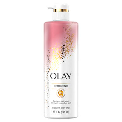 Olay Hyaluronic Hydrating Body Wash, 20 fl oz, 20 Fluid ounce