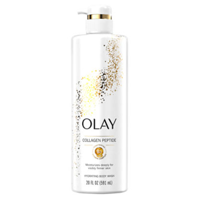 Olay Collagen Peptide Hydrating Body Wash, 20 fl oz