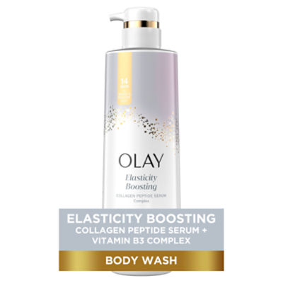 Olay Elasticity Boosting Collagen Peptide Serum Complex Body Wash, 20 fl oz