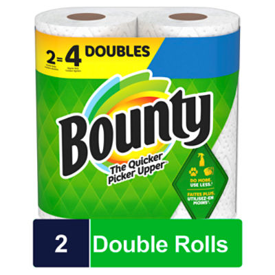 Bounty Doubles Paper Towels, 2 count, 180 Each