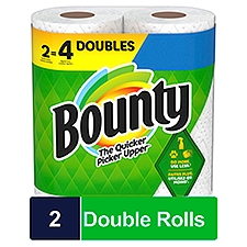 Bounty Doubles Paper Towels, 2 count