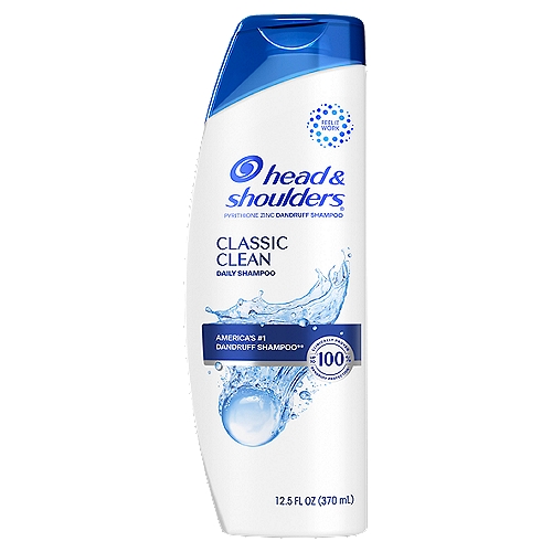 America's #1 Dandruff Shampoo**n**based on volume salesnnUp to 100% Clinically Proven Dandruff Protection*n*visible flakes; with regular usennDrug FactsnActive ingredient - PurposenPyrithione zinc 1% - Anti-dandruffnnUses nHelps prevent recurrence of flaking and itching associated with dandruff.