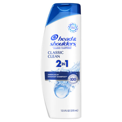 Head & Shoulders Classic Clean 2in1 Dandruff Shampoo + Conditioner, 12.5 fl oz
