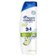Head & Shoulders Green Apple 2in1 Dandruff Shampoo + Conditioner, 12.5 fl oz