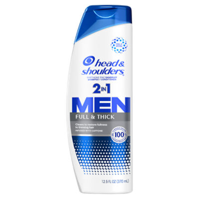 Head & Shoulders Men Full & Thick 2in1 Dandruff Shampoo + Conditioner, 12.5 fl oz