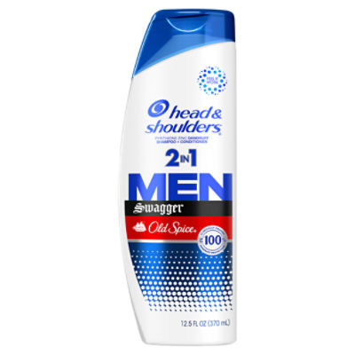 Head & Shoulders Men Old Spice Swagger 2in1 Dandruff Shampoo + Conditioner, 12.5 fl oz