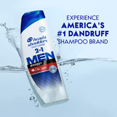 Head & Men Old Spice Swagger 2in1 Dandruff Shampoo + Conditioner, 12.5 fl oz