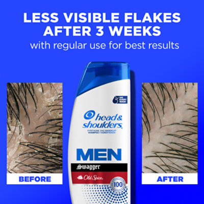 Head & Shoulders Men Old Spice Swagger Dandruff Shampoo, 12.5 fl oz
