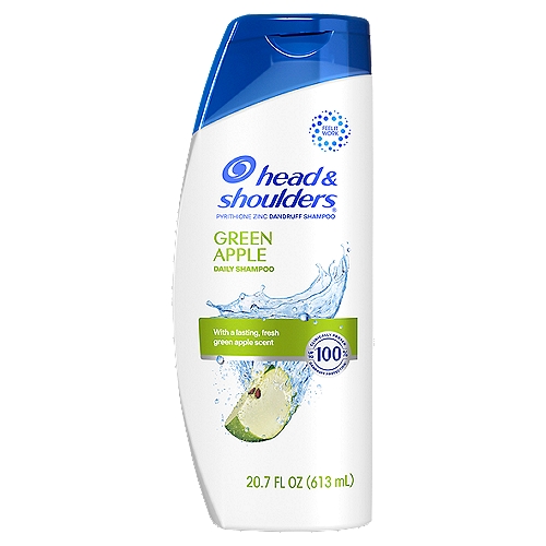 Head & Shoulders Green Apple Dandruff Shampoo, 20.7 fl oz