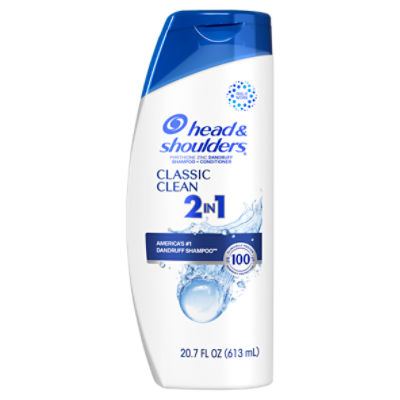 Head & Shoulders Classic Clean 2in1 Dandruff Shampoo + Conditioner, 20.7 fl oz