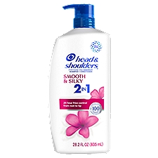 Head & Shoulders Smooth & Silky 2in1 Dandruff Shampoo + Conditioner, 28.2 fl oz