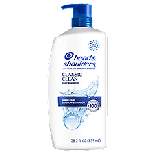 Head & Shoulders Classic Clean Daily Dandruff Shampoo, 28.2 fl oz