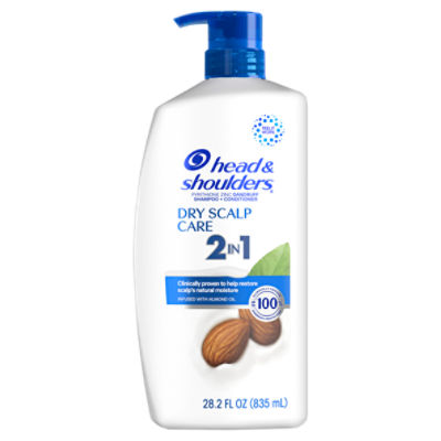Head & Shoulders Dry Scalp Care 2in1 Dandruff Shampoo + Conditioner, 28.2 fl oz