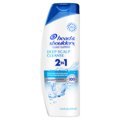 Head & Shoulders Deep Scalp Cleanse 2in1 Shampoo + Conditioner, 12.5 fl oz