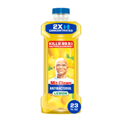 Mr. Clean Antibacterial Lemon Multi-Surface Cleaner, 23 fl oz, 23 Fluid ounce
