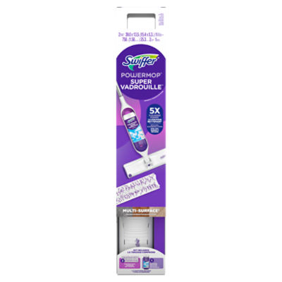 Swiffer Power Mop, Floor Cleaner for Mopping Tile, Vinyl, Laminate, Wood, Cleaning Set, Fresh Scent
