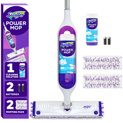 Swiffer Power Mop, Floor Cleaner for Mopping Tile, Vinyl, Laminate, Wood, Cleaning Set, Fresh Scent Image 9 of 9