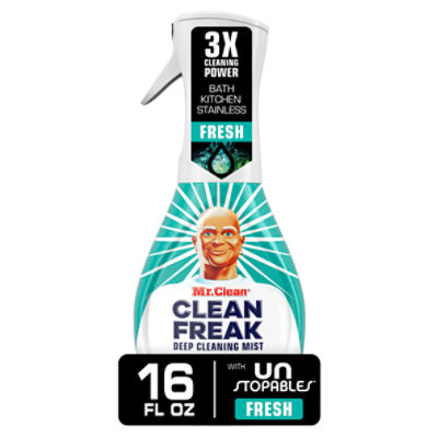 Mr. Clean with Unstopables Clean Freak Deep Cleaning Mist Cleaner, 16 fl oz
