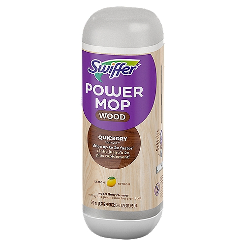 Swiffer Lemon Power Mop Wood Quick Dry Wood Floor Cleaning