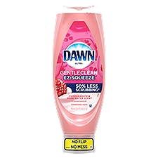 Dawn Gentle Clean Pomegranate & Rose Water Scent Dishwashing Liquid, 24.3 fl oz, 24.3 Fluid ounce