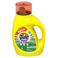 Tide Simply Liquid Laundry Detergent, Daybreak Fresh, 46 oz, 32 Loads, HE Compatible