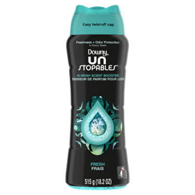 Downy Unstopables Fresh In-Wash Scent Booster, 18.2 oz