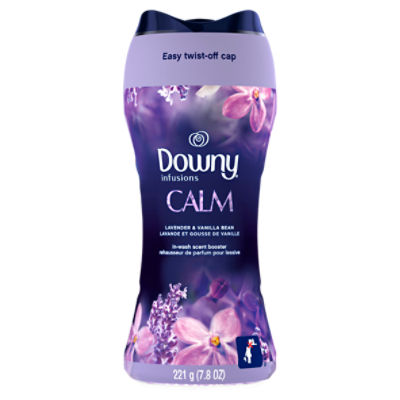 Downy Infusions Calm Lavender & Vanilla Bean In-Wash Scent Booster, 7.8 oz