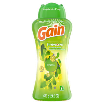 Gain Fireworks Original In-Wash Scent Booster, 24.0 oz