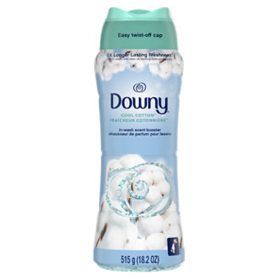 Downy Cool Cotton In-Wash Scent Booster, 18.2 oz