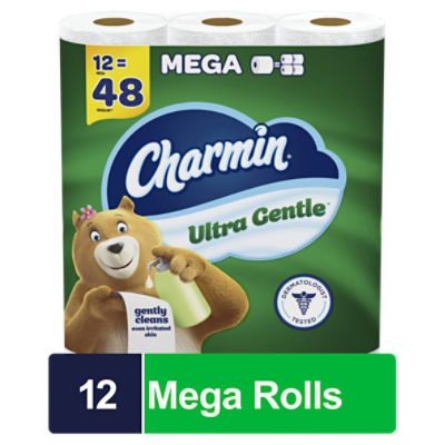 CHARMIN ULTRA GENTLE 12 MEGA ROLL, 277.2 Each