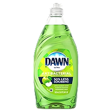 Dawn Ultra Antibacterial Apple Blossom Scent Dishwashing Liquid, 18 fl oz