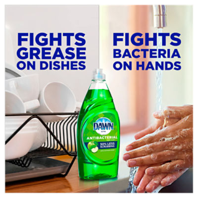 Dawn Ultra Antibacterial Hand Soap, Apple Blossom, 18 Fl Oz