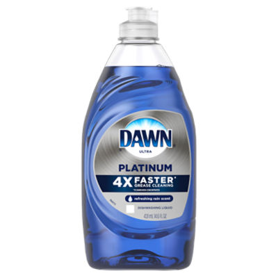 Dawn Ultra Platinum Refreshing Rain Scent Dishwashing Liquid, 14.6 fl oz
