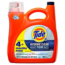 Tide Plus Hygienic Clean Original Detergent, 94 loads, 146 fl oz liq.