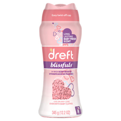 Dreft Blissfuls In-Wash Scent Booster, 12.2 oz