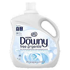 Ultra Downy Free & Gentle Fabric Conditioner, 150 loads, 111 fl oz, 111 Fluid ounce