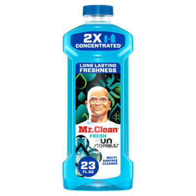 Mr. Clean Fresh with Unstopables Multi-Surface Cleaner, 1.43 pt
