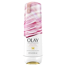 Olay Indulgent Moisture Notes of Rose & Cherry Crème Body Wash, 20 fl oz, 20 Fluid ounce