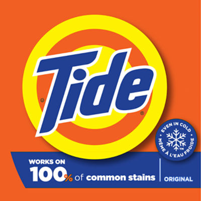 Tide Laundry Detergent Liquid, Original Scent, 74 Loads, 98 FL OZ