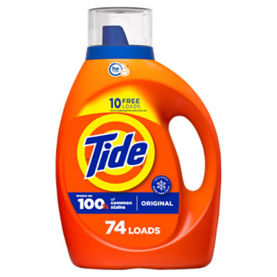Tide Original Detergent, 75 loads, 98 fl oz