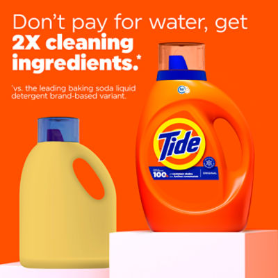 Tide Laundry Detergent Liquid, Original Scent, 25 Loads, 34 FL OZ