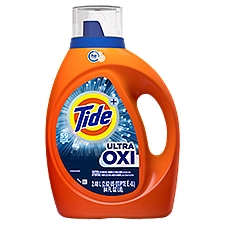 Tide+ Ultra Oxi Detergent, 59 loads, 84 fl oz